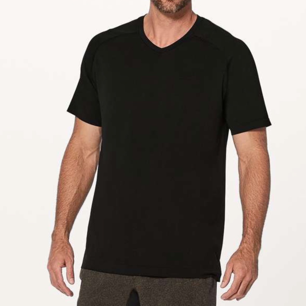 Lululemon MVT 1.0 V Neck (Black, L)